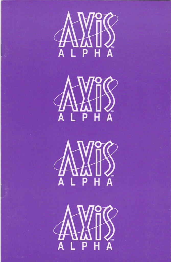 Axis Alpha #1 - www.Comicbooksetsforsale.com