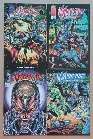 Warblade Endangered Species Set 1-4