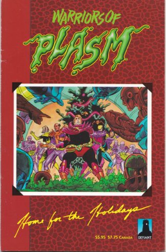 Warriors of Plasm Home for the Holidays GN #1