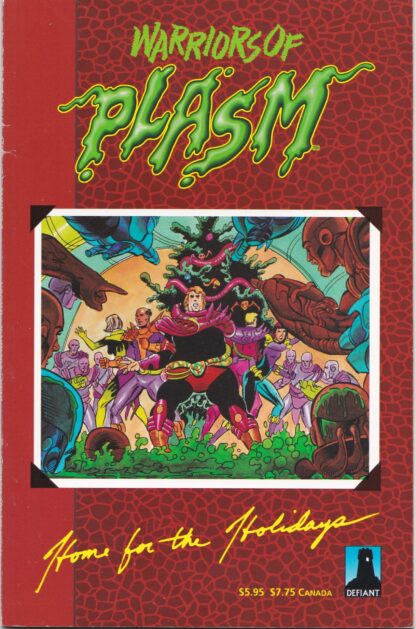 Warriors of Plasm Home for the Holidays GN #1