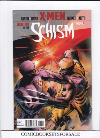 X-Men Schism #4A