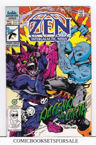 Zen Intergalactic Ninja Defend The Earth #2