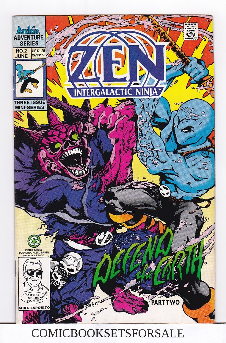 Zen Intergalactic Ninja Defend The Earth #2
