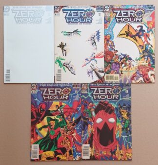 Zero Hour Crisis In Time  0,1-4  Set
