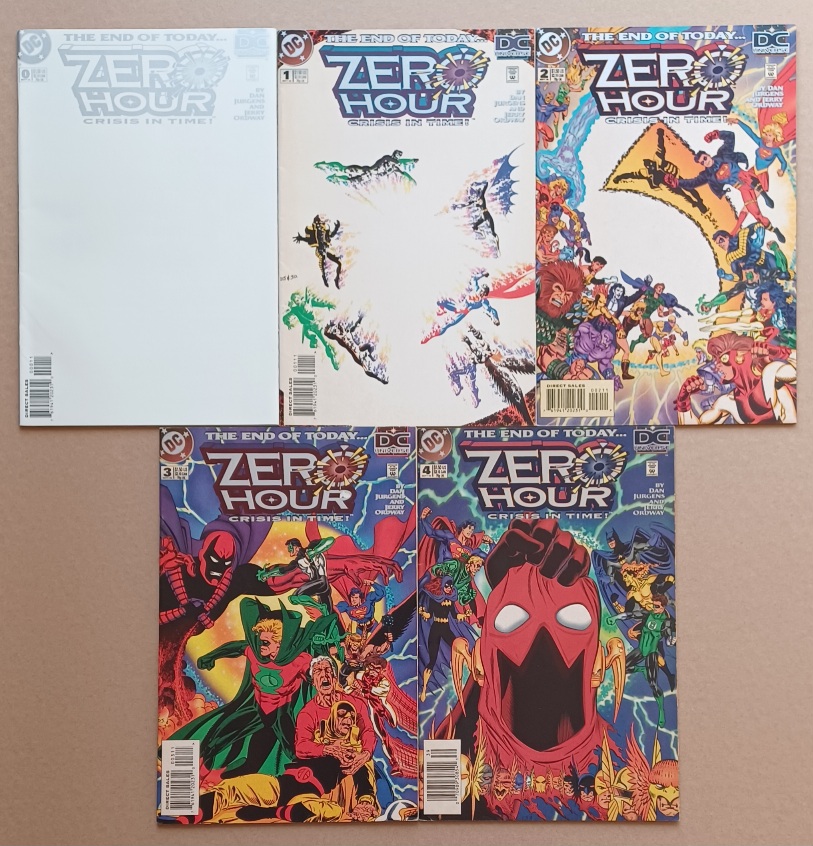 Zero Hour Crisis In Time 0,1-4 Set