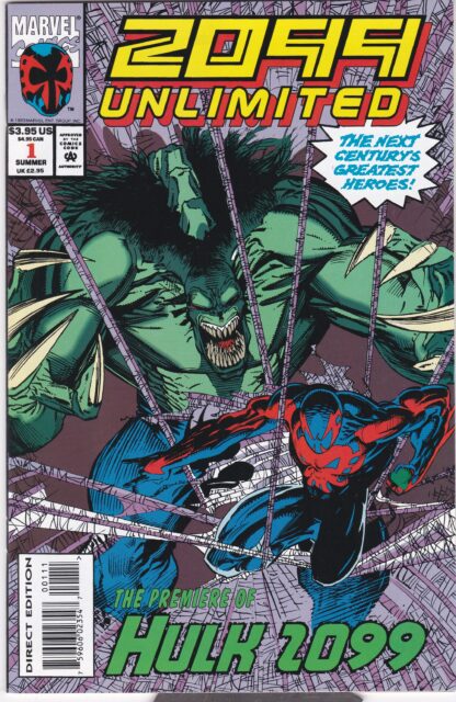 2099 Unlimited  #1 -Direct Cover