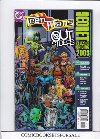 Teen Titans Outsiders Secret Files #2003