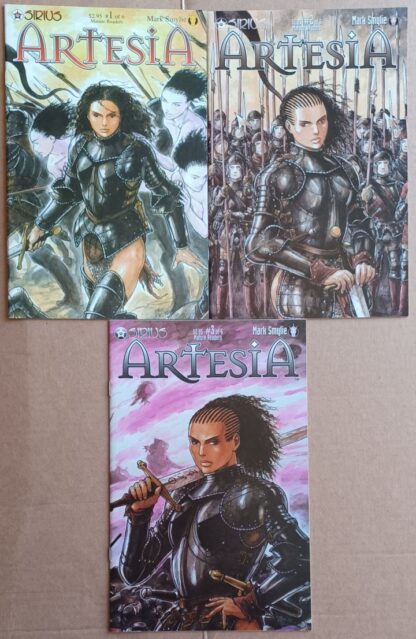 Artesia (1st Series) Black Sun 1-3 set