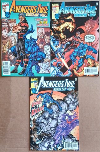 Avengers Two: Wonder Man And The Beast 1-3 set