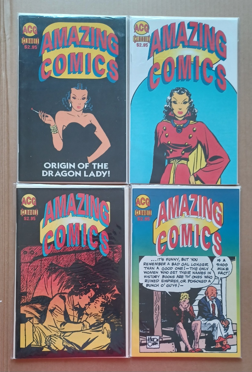 Amazing Comics 1-4 Full Set