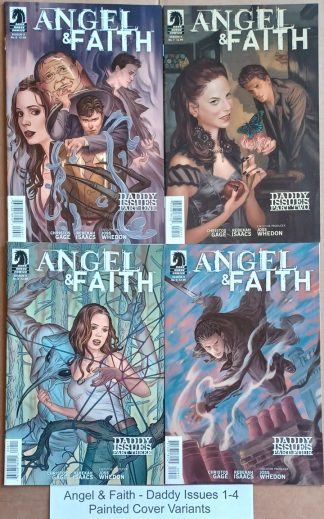 Angel & Faith Daddy Issues 1-4 Steve Morris Variants