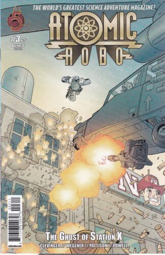 Atomic Robo Ghost of Station X #3