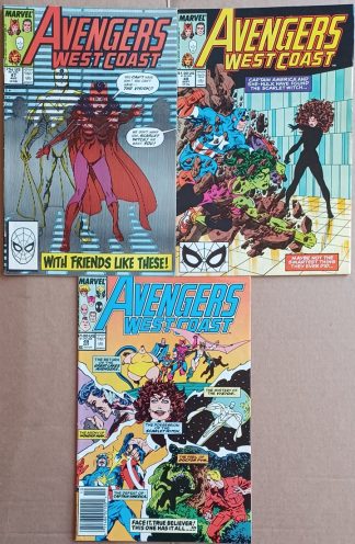 Avengers West Coast That Which Endures 1- 3 Set