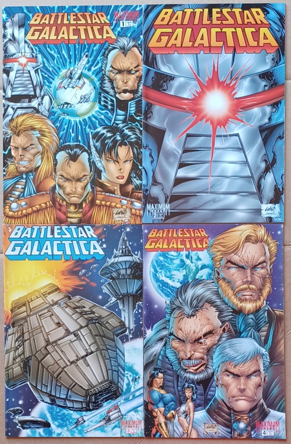 Battlestar Galactica War of Eden 1-4 Full set