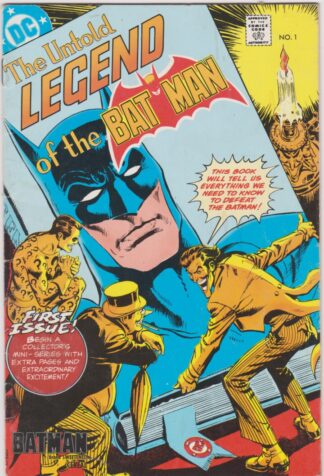 Untold Legend of the Batman Cereal Premium Set 1-3