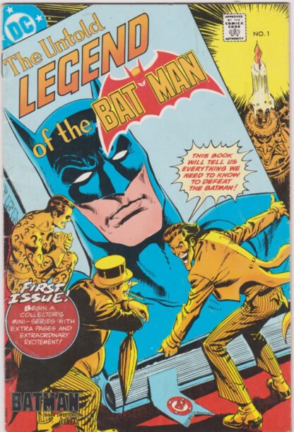 Untold Legend of the Batman Cereal Premium Set 1-3