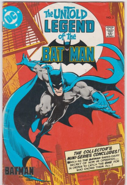 Untold Legend of the Batman Cereal Premium Set 1-3 - Image 3