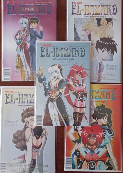 El Hazard The Magnificent World 2 1-5 Set