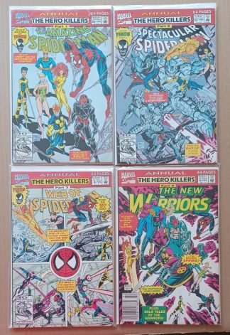 Amazing Spider-Man and the New Warriors The Hero Killers 1-4 Set