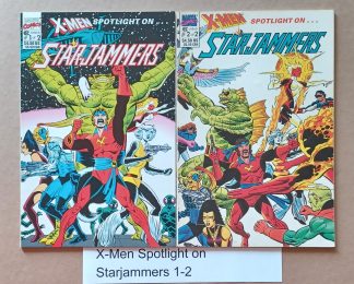 X-Men Spotlight on Star Jammers 1,2 Set