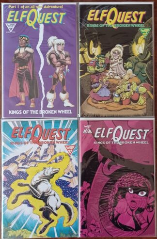 Elfquest Kings of the Broken Wheel 1-9 full Set
