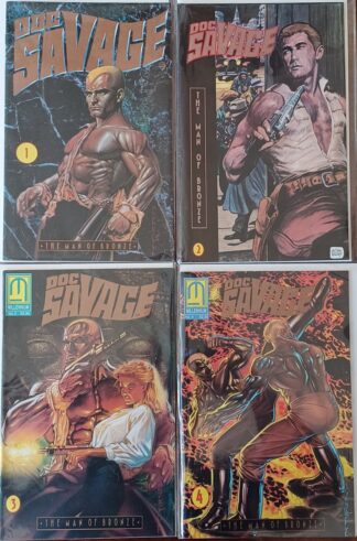 Doc Savage The Man of Bronze 1-4 Set