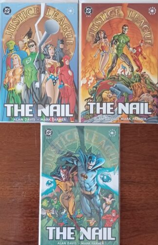 Justice League The Nail 1-3 set