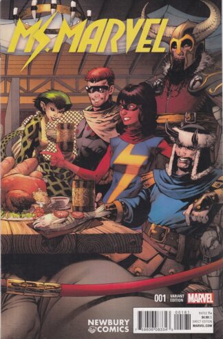 Ms.Marvel v4 #1F Newbury Variant