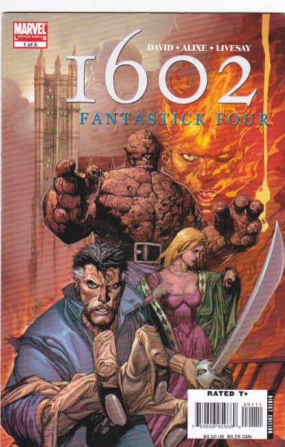 1602 Fantastick Four #1-5 Full Set - Image 2