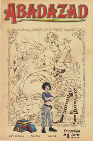 Abadazad #1B - 2nd Print Variant Cover