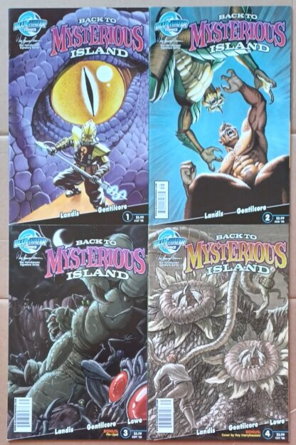 Back To Mysterious Island 1-4 set