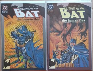 Batman Shadow of The Bat The Human Flea 1-2 set
