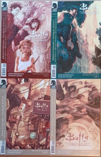 Buffy The Vampire Slayer Season 8 Wolves at The Gate 1-4 set