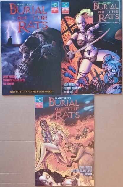 Burial of The Rats 1-3 set