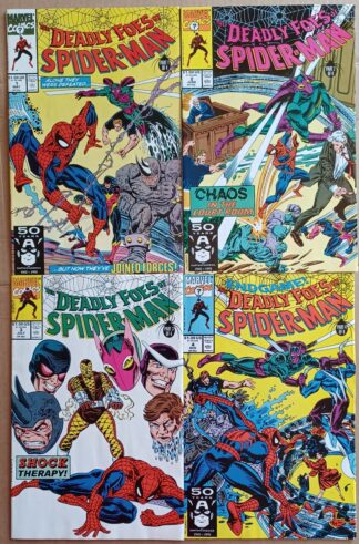 Deadly Foes Of Spider-Man 1-4 set