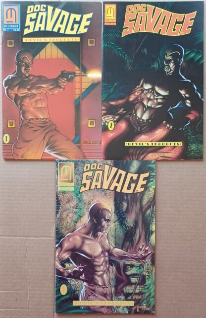 Doc Savage Devil’s Thoughts 1-3 set