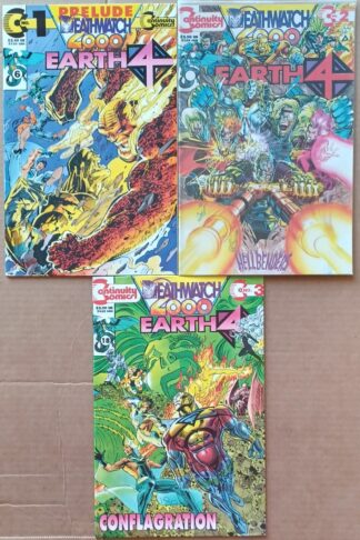 Earth 4 (1993) 1-3 set