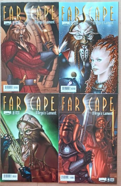 Farscape D’Argo’s Lament 1-4 set
