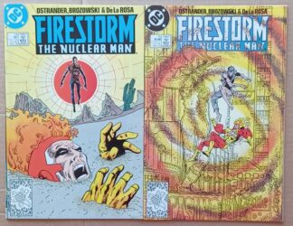 Firestorm The Nuclear Man The Return of Martin Stein 1-2 set