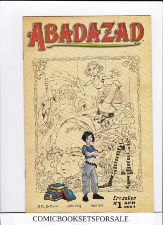 Abadazad #1B - 2nd Print Variant Cover