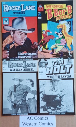 AC Comics Comics Western 4 pack