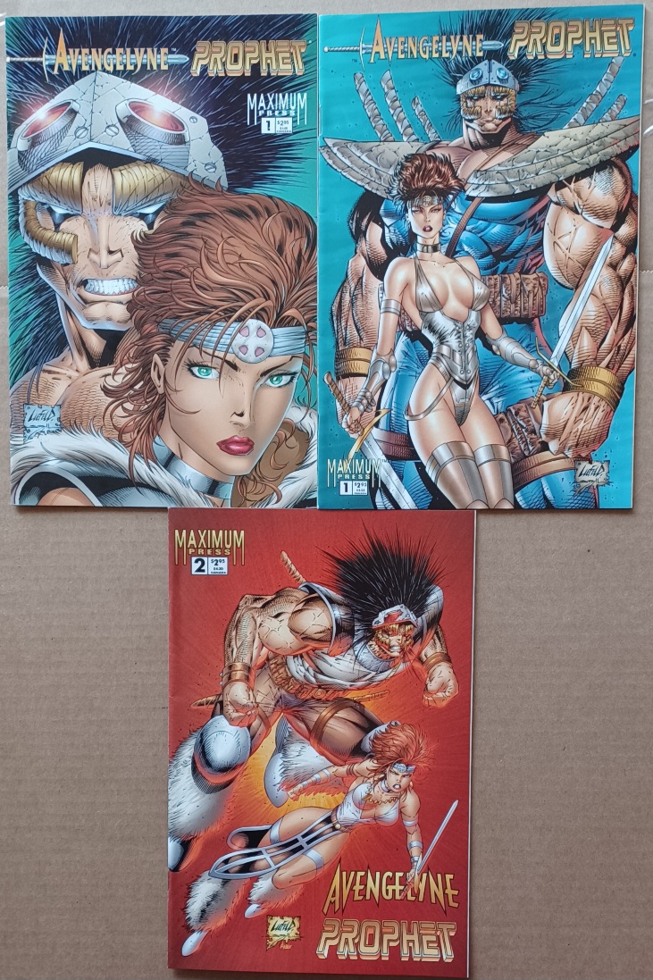 Avengelyne Prophet 1A,1B,2 Set