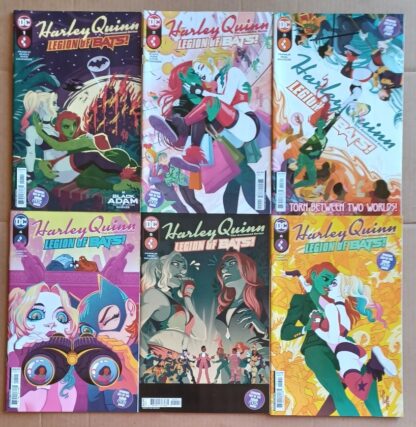 Harley Quinn The Animated Series Legion of Bats! 1-6 set