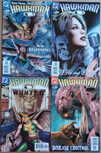 Hawkman Fates Warning 1-4 set