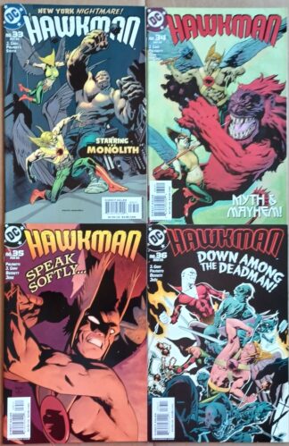Hawkman vs The Dead 1-4 set