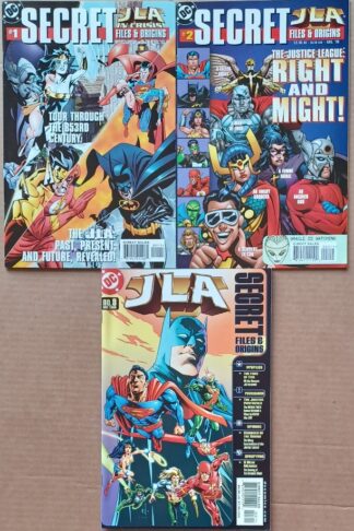 JLA Secret Origins and Files Lot