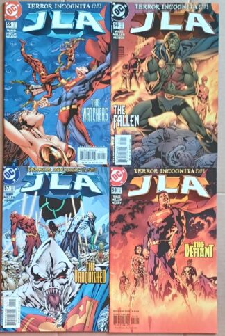 JLA Terror Incognita 1-4 set