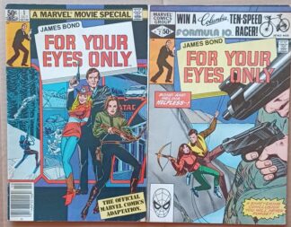 James Bond For Your Eyes Only 1-2 comic set