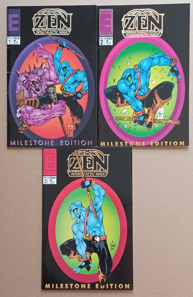 Zen Intergalactic Ninja Milestone Edition 1-3 Set