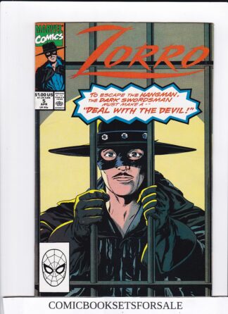 Zorro (Marvel)#5 VG